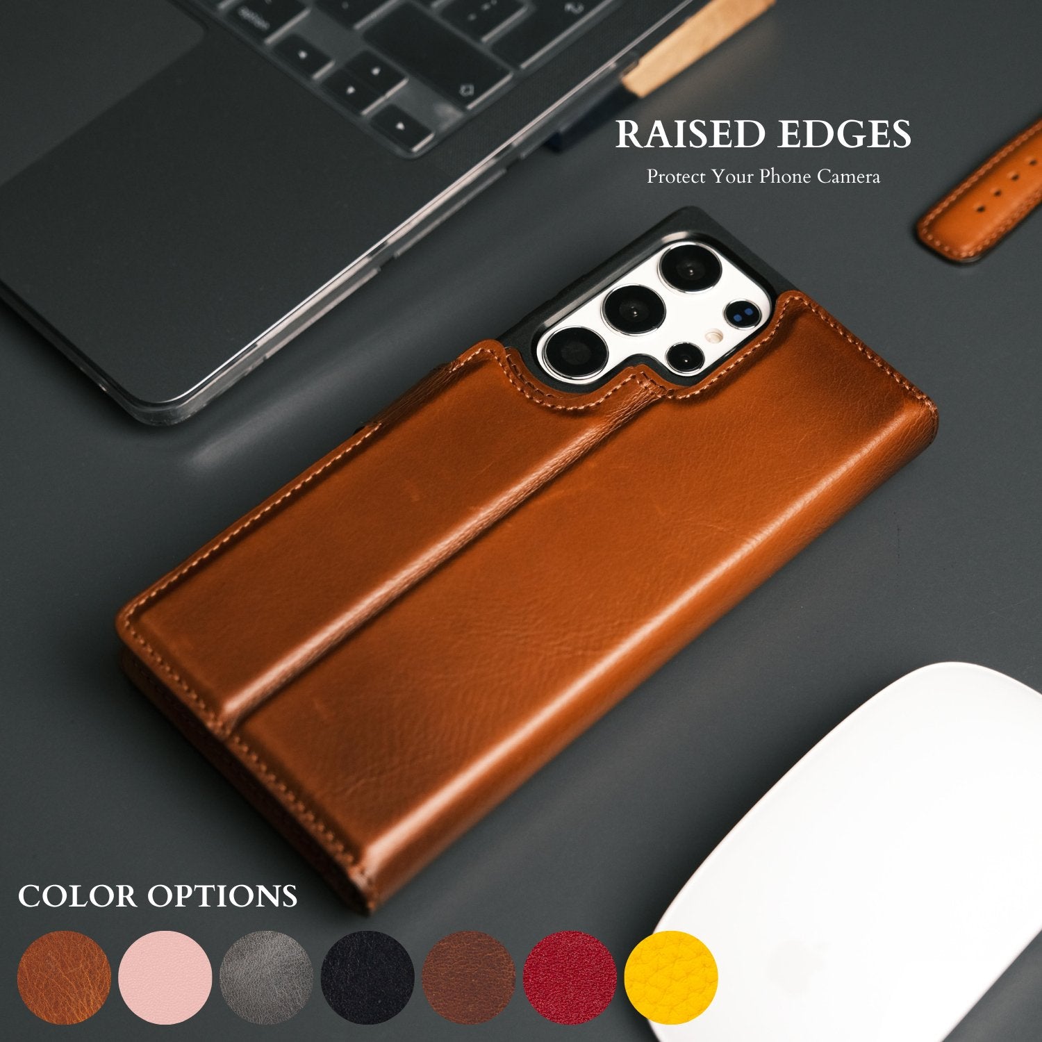 New Galaxy S24 Leather Wallet Case Will Boost Your Style - TORONATA