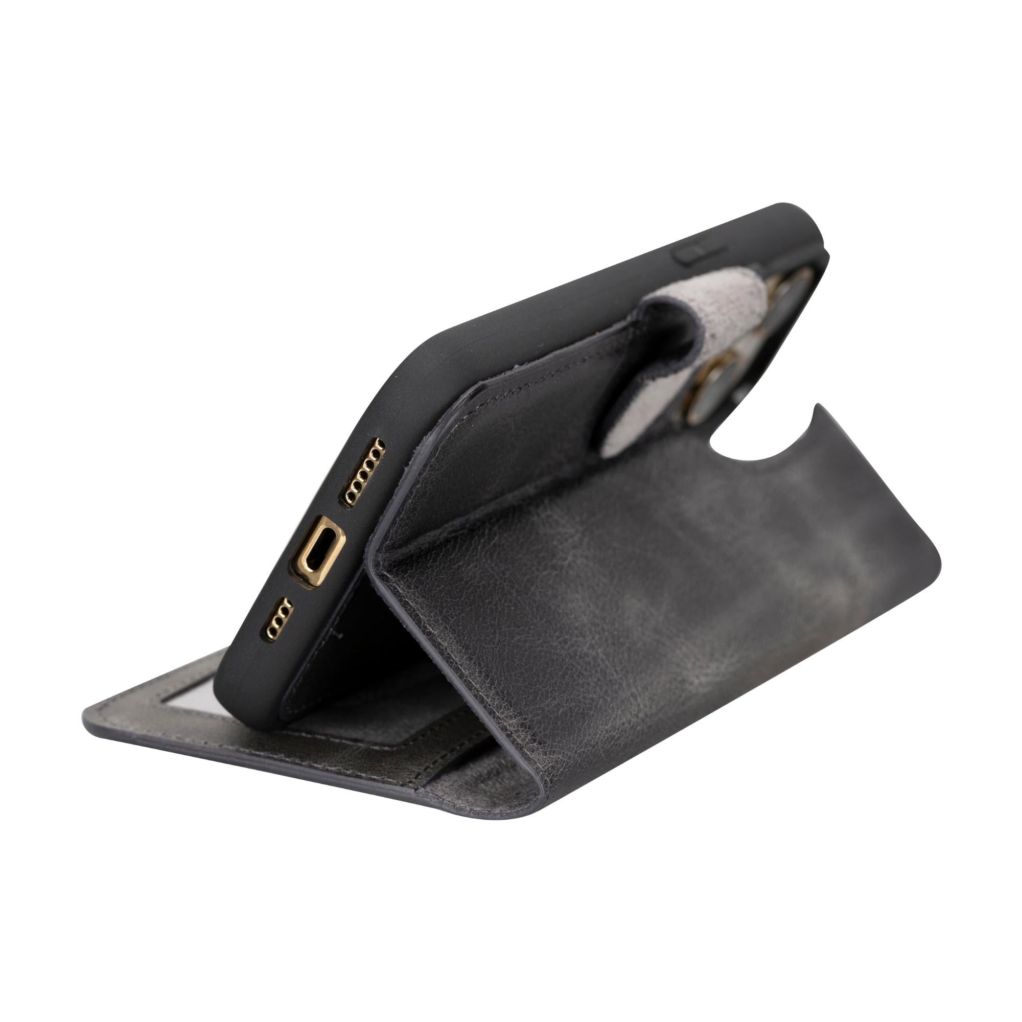 Casper iPhone 14 Series Detachable Leather Wallet Case