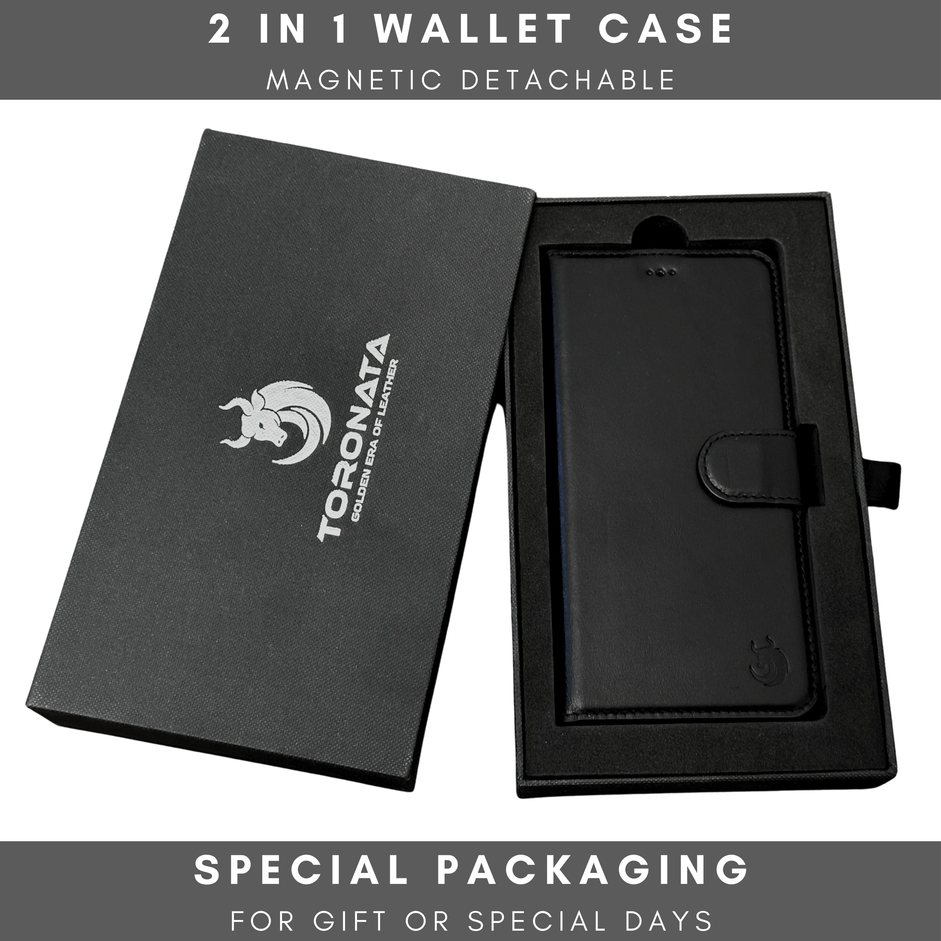 Nevada Samsung Galaxy S24 Plus Wallet Case-Black---TORONATA