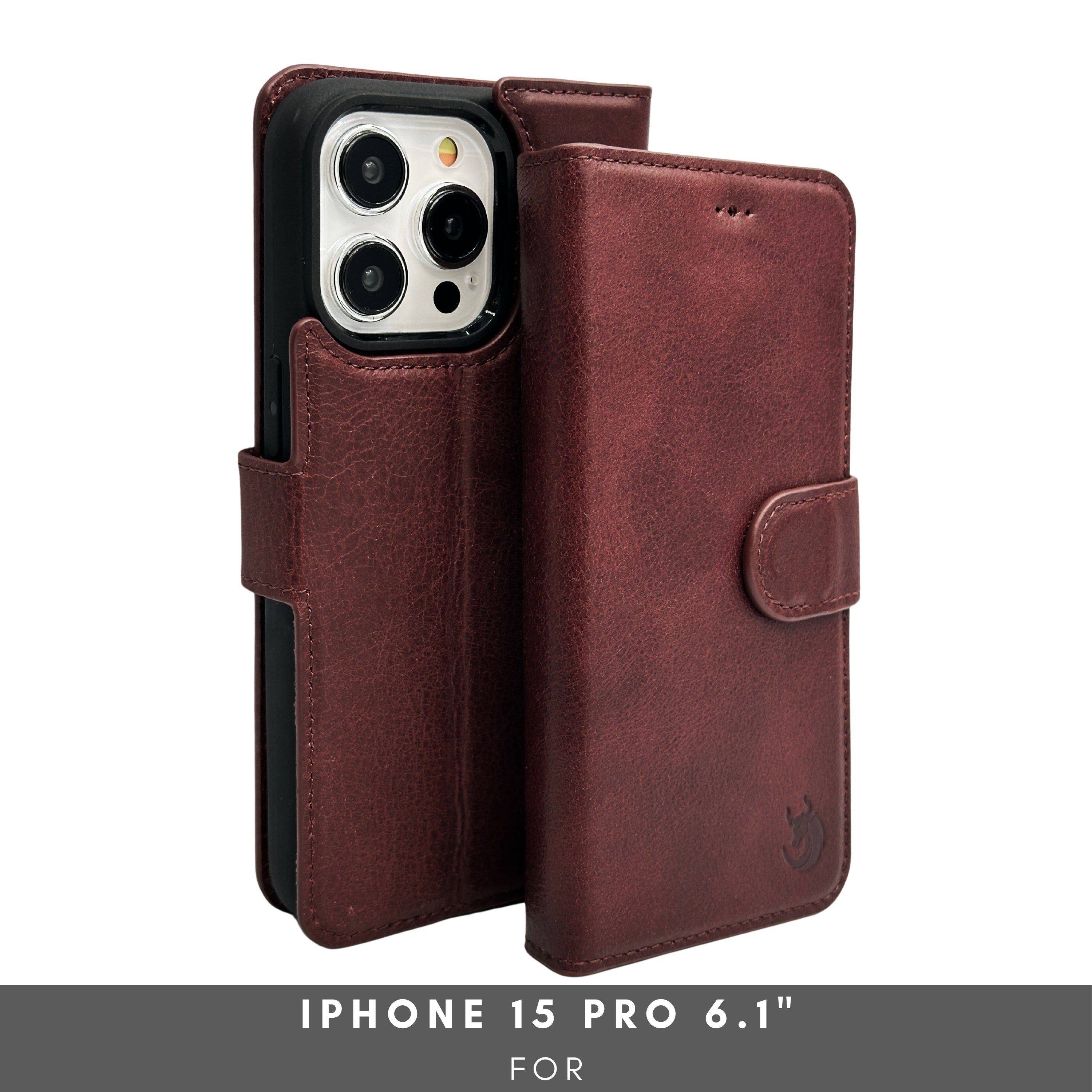 Vegas iPhone 15 Pro Wallet Case | MagSafe-Purple---TORONATA