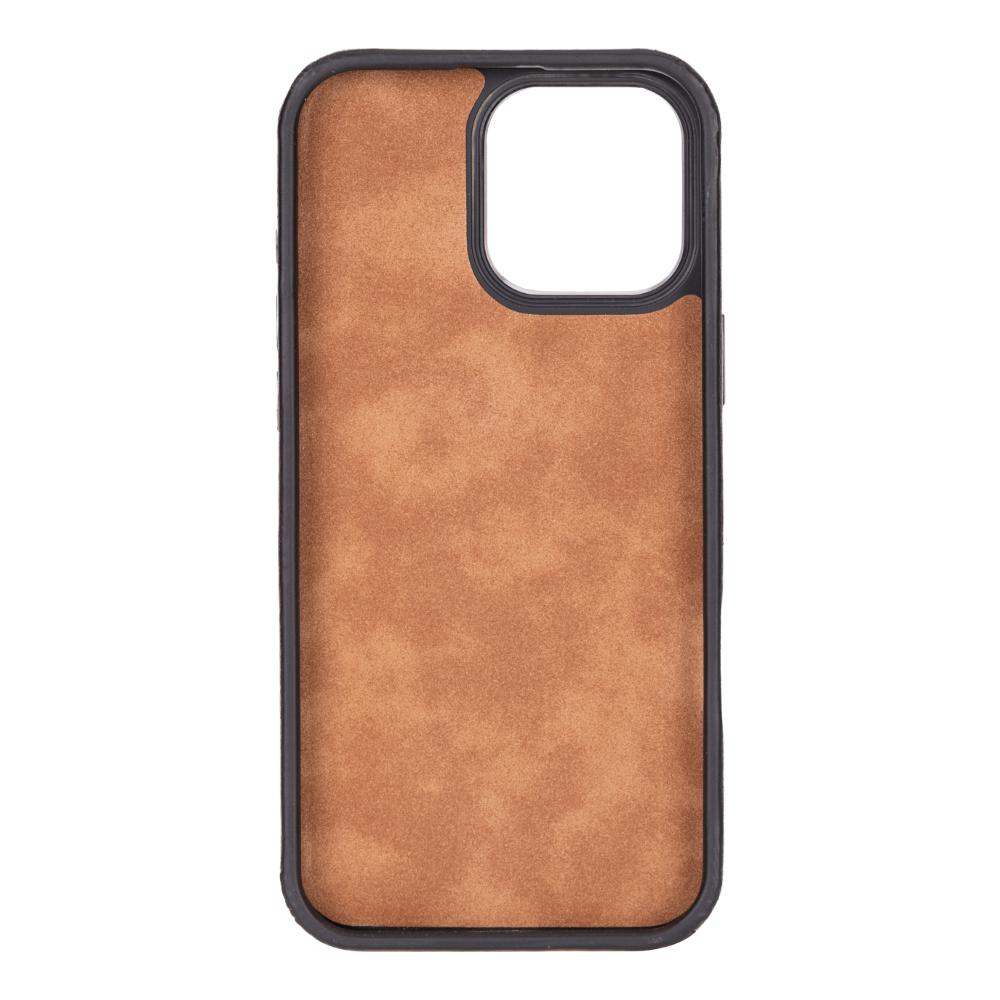 Cullman Leather iPhone 16 Pro Case - Black - TORONATA