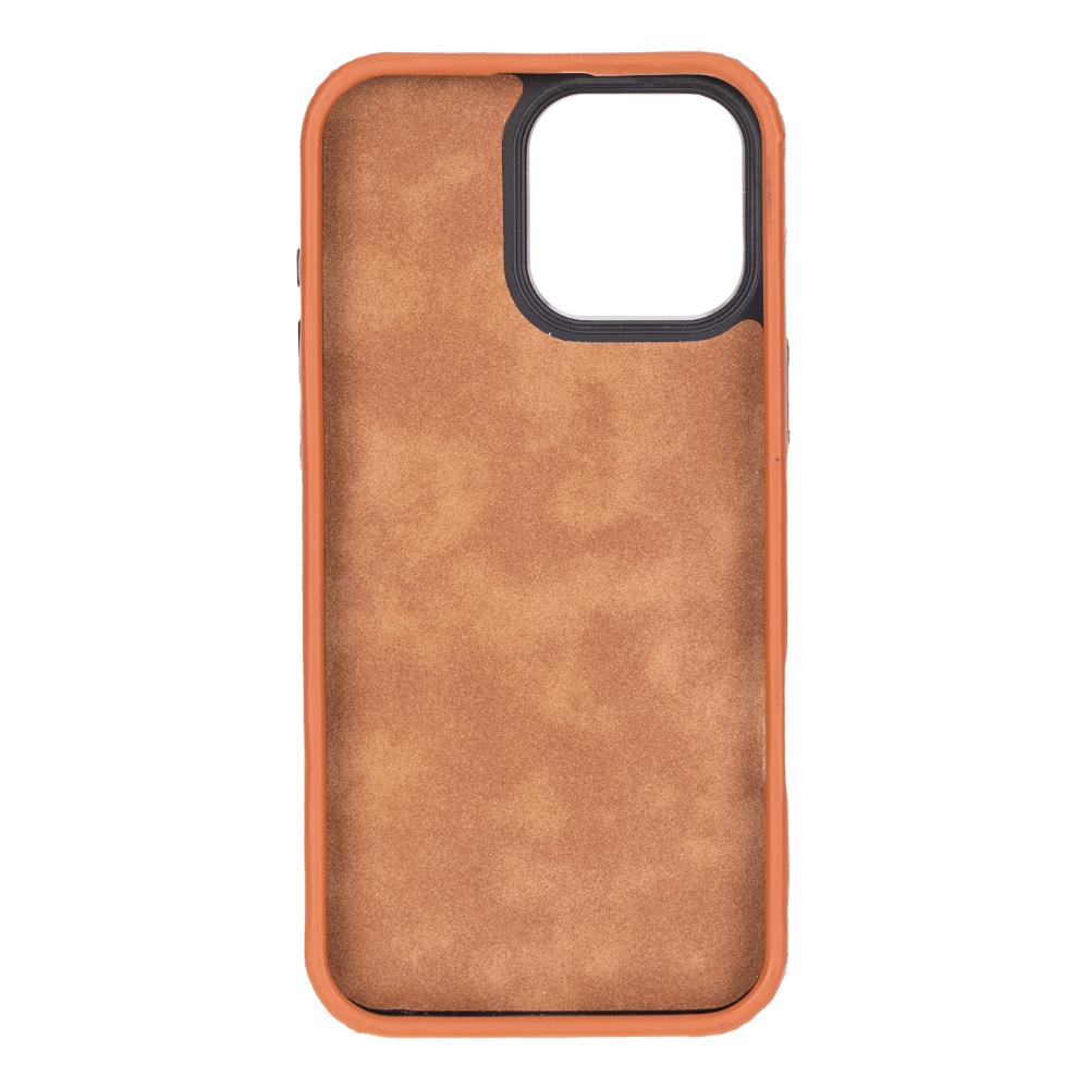 Cullman Leather iPhone 16 Pro Case - Tan - TORONATA