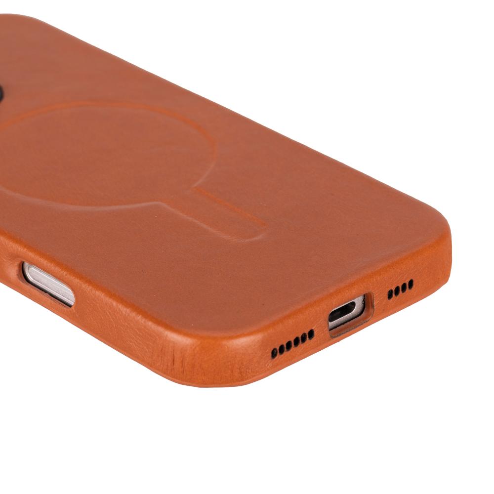 Cullman Leather iPhone 16 Pro Case - Tan - TORONATA