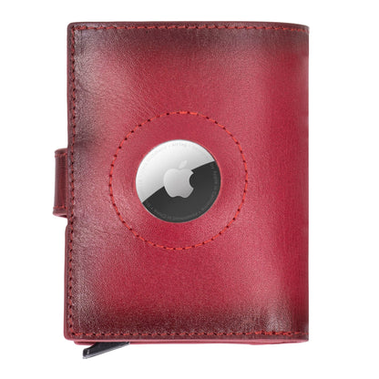 douglas leather pop - up cardholder with compatible apple airtagtoronata - 