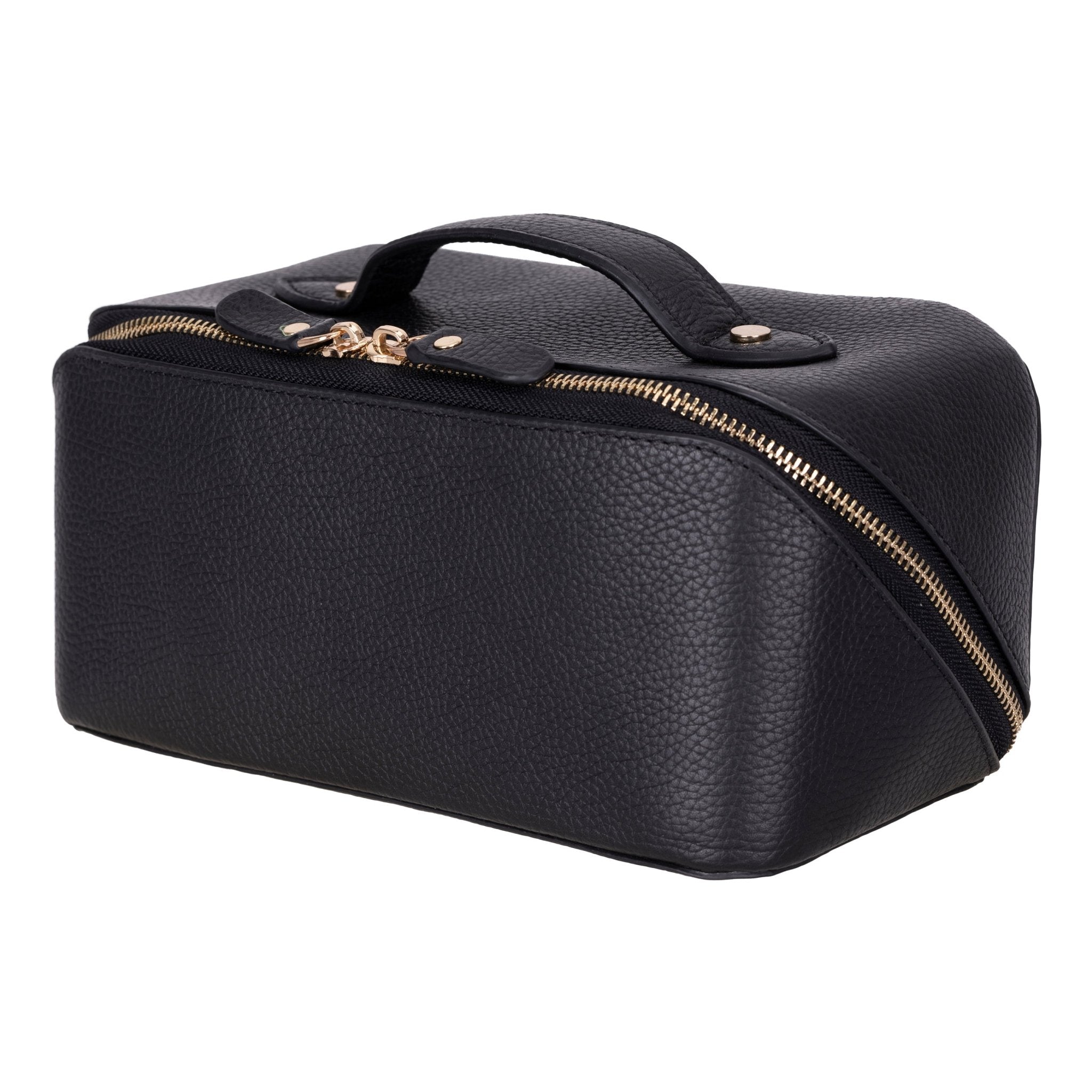 Haines Leather Cosmetic Bag – Stylish & Durable Makeup Bag for TravelTORONATA - 