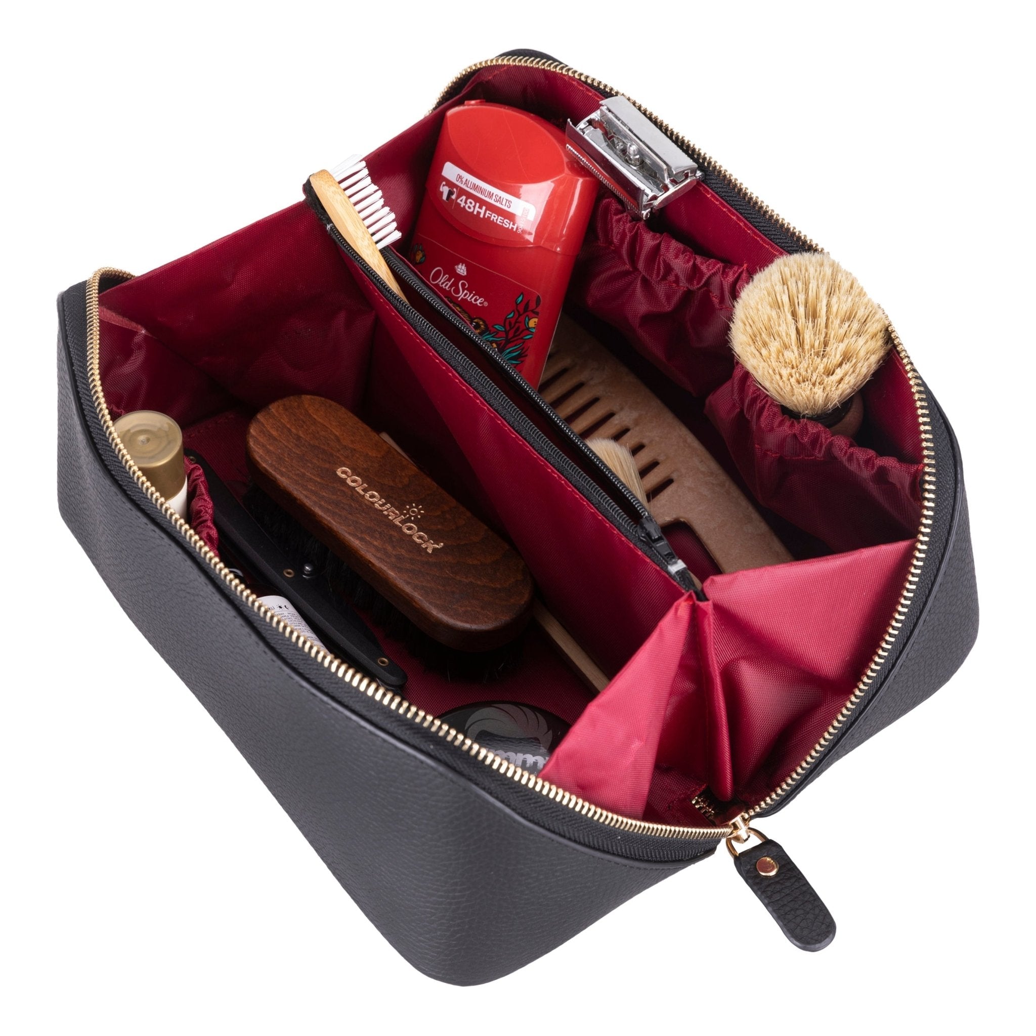 Haines Leather Cosmetic Bag – Stylish & Durable Makeup Bag for TravelTORONATA - 