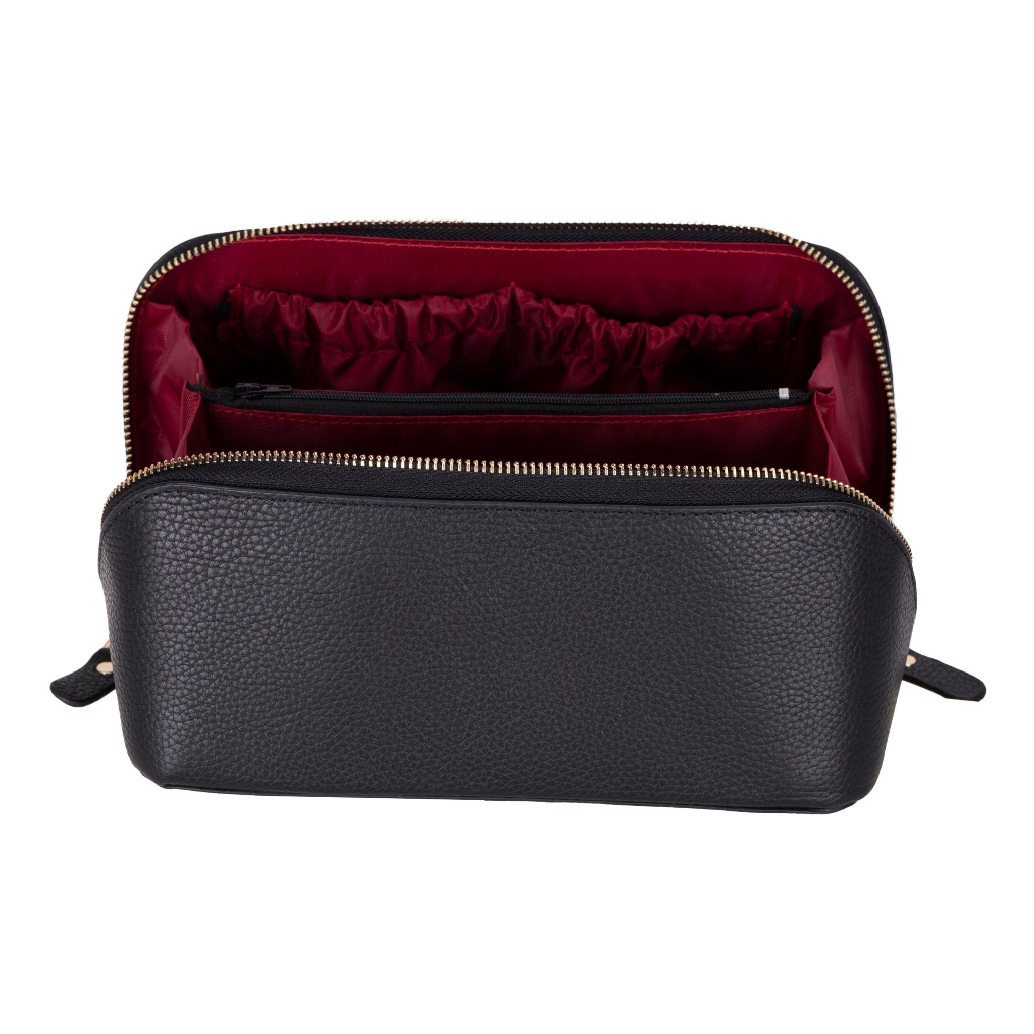 Haines Leather Cosmetic Bag – Stylish & Durable Makeup Bag for TravelTORONATA - 