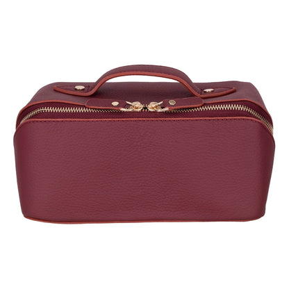 Haines Leather Cosmetic Bag – Stylish & Durable Makeup Bag for TravelTORONATA - 