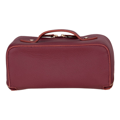 Haines Leather Cosmetic Bag – Stylish & Durable Makeup Bag for TravelTORONATA - 