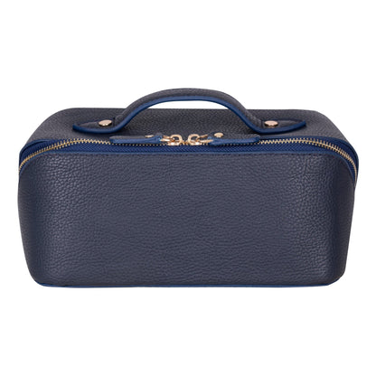 Haines Leather Cosmetic Bag – Stylish & Durable Makeup Bag for TravelTORONATA - 