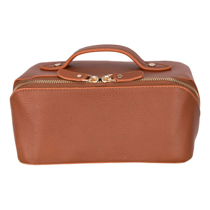 Haines Leather Cosmetic Bag – Stylish & Durable Makeup Bag for TravelTORONATA - 