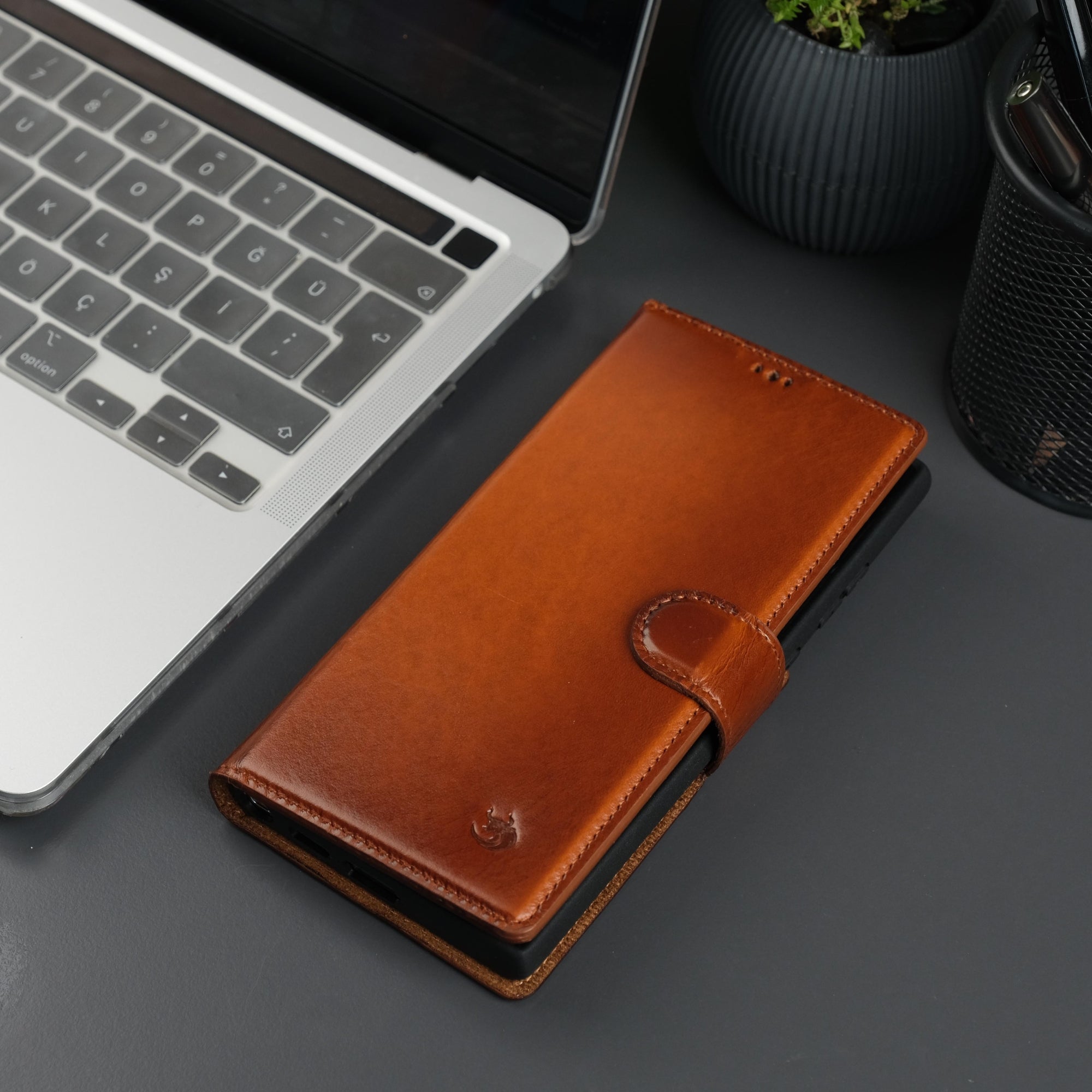 Leather Samsung Galaxy S25 Ultra Wallet Case | Buffalo ( Pre - Sale ) - Tan - TORONATA