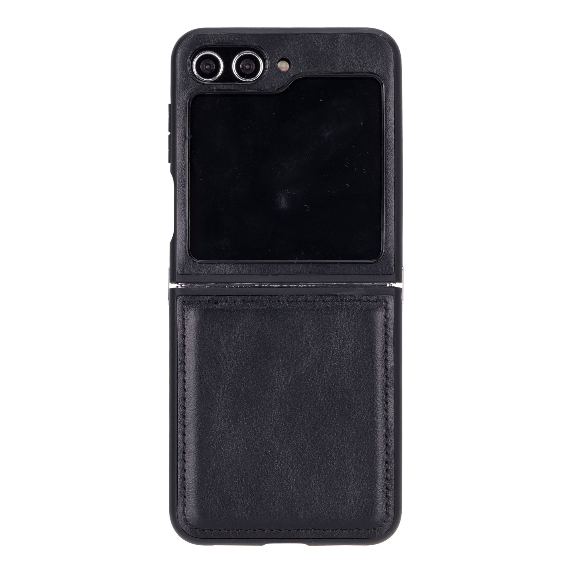 Miami Leather Samsung Galaxy Z Flip 6 Case - Black - TORONATA