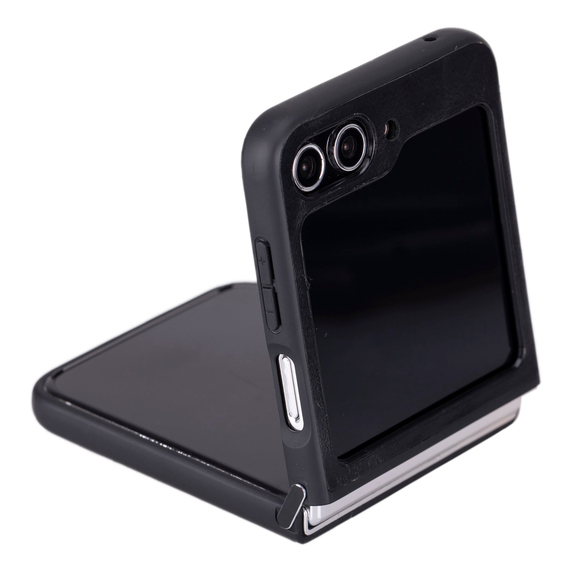 Miami Leather Samsung Galaxy Z Flip 6 Case - Black - TORONATA