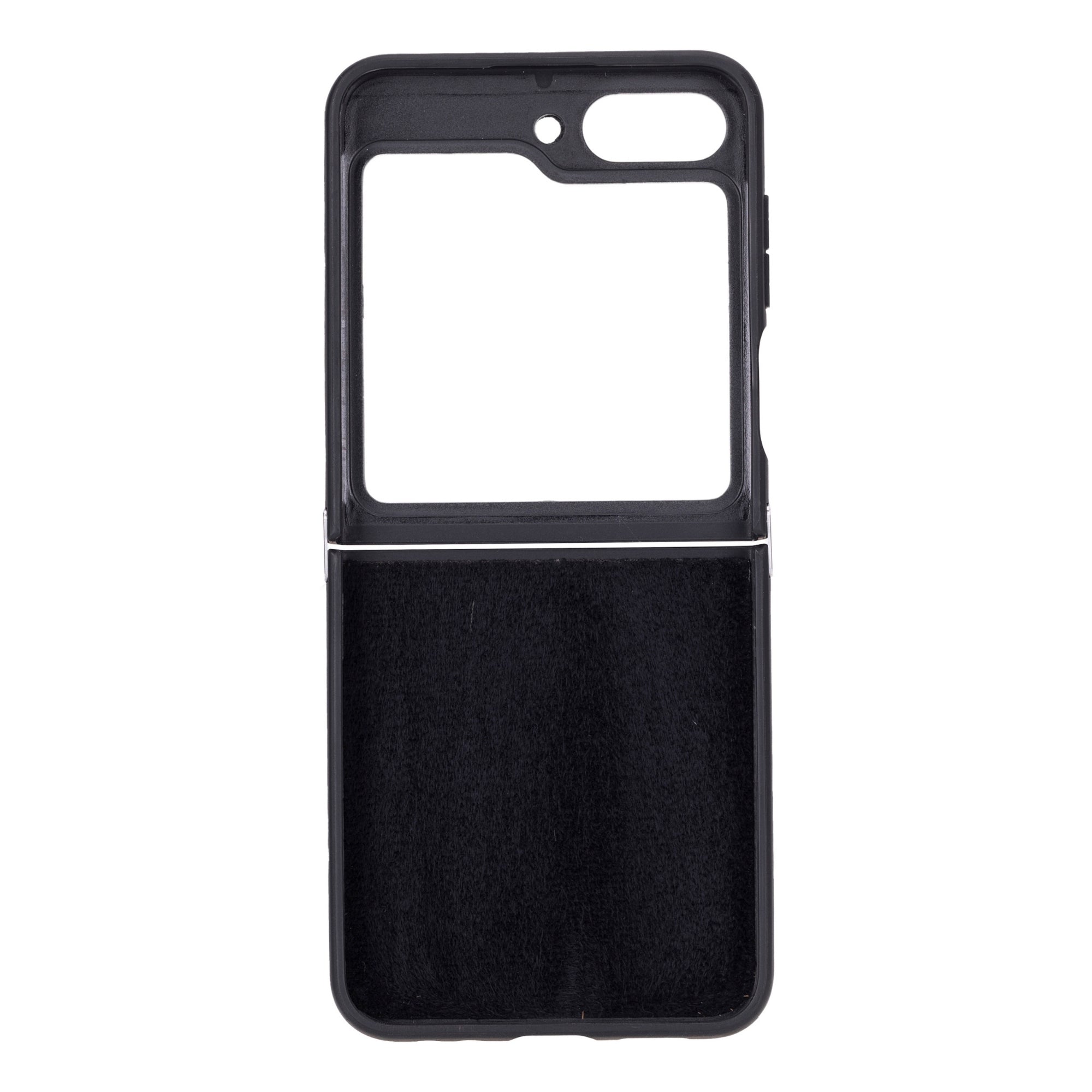 Miami Leather Samsung Galaxy Z Flip 6 Case - Black - TORONATA