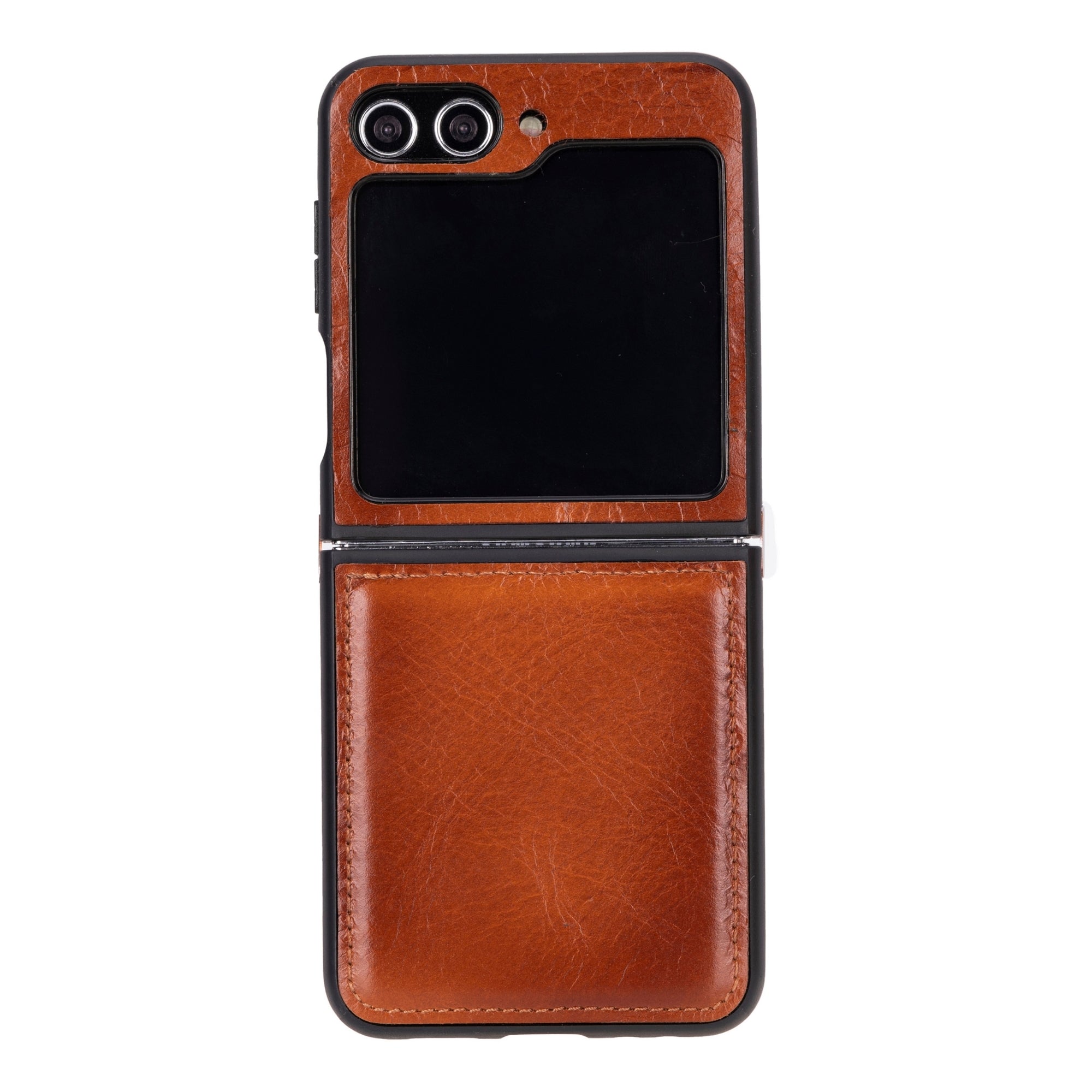 Miami Leather Samsung Galaxy Z Flip 6 Case - Tan - TORONATA