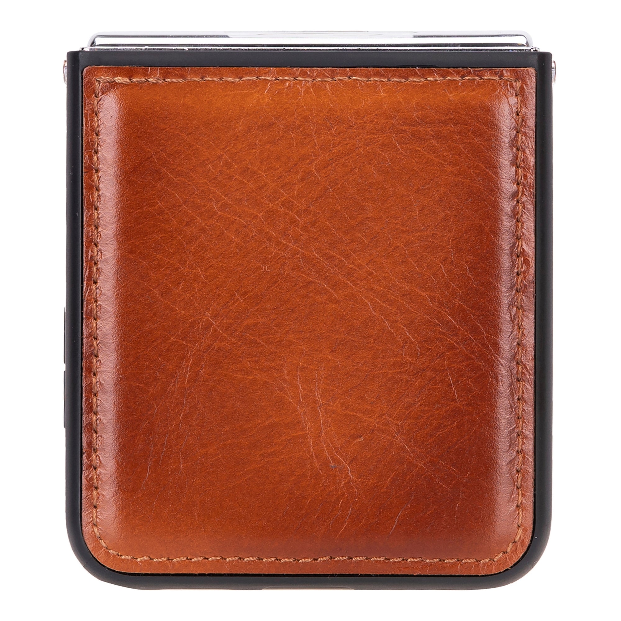 Miami Leather Samsung Galaxy Z Flip 6 Case - Tan - TORONATA