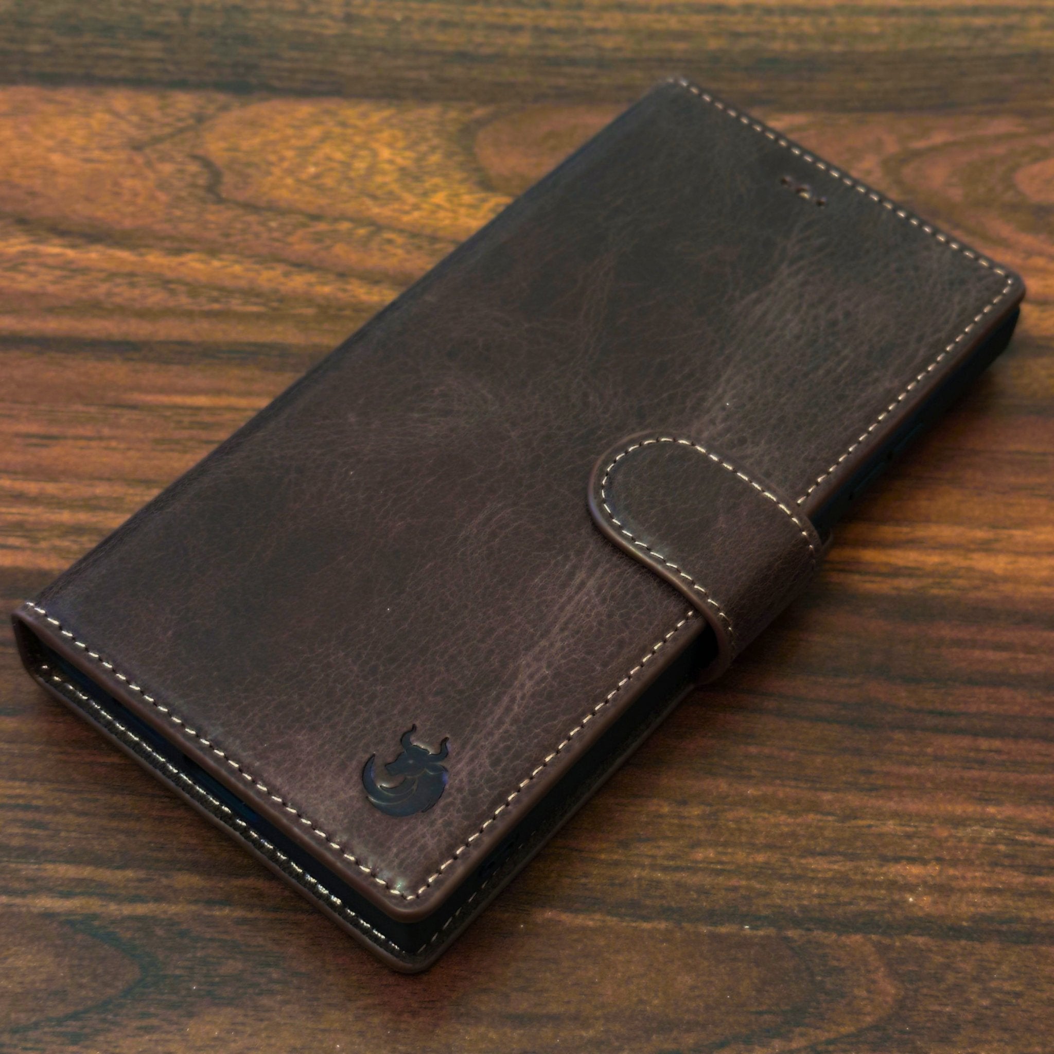 Nevada Samsung Galaxy S24 Plus Wallet Case-Dark Brown---TORONATA