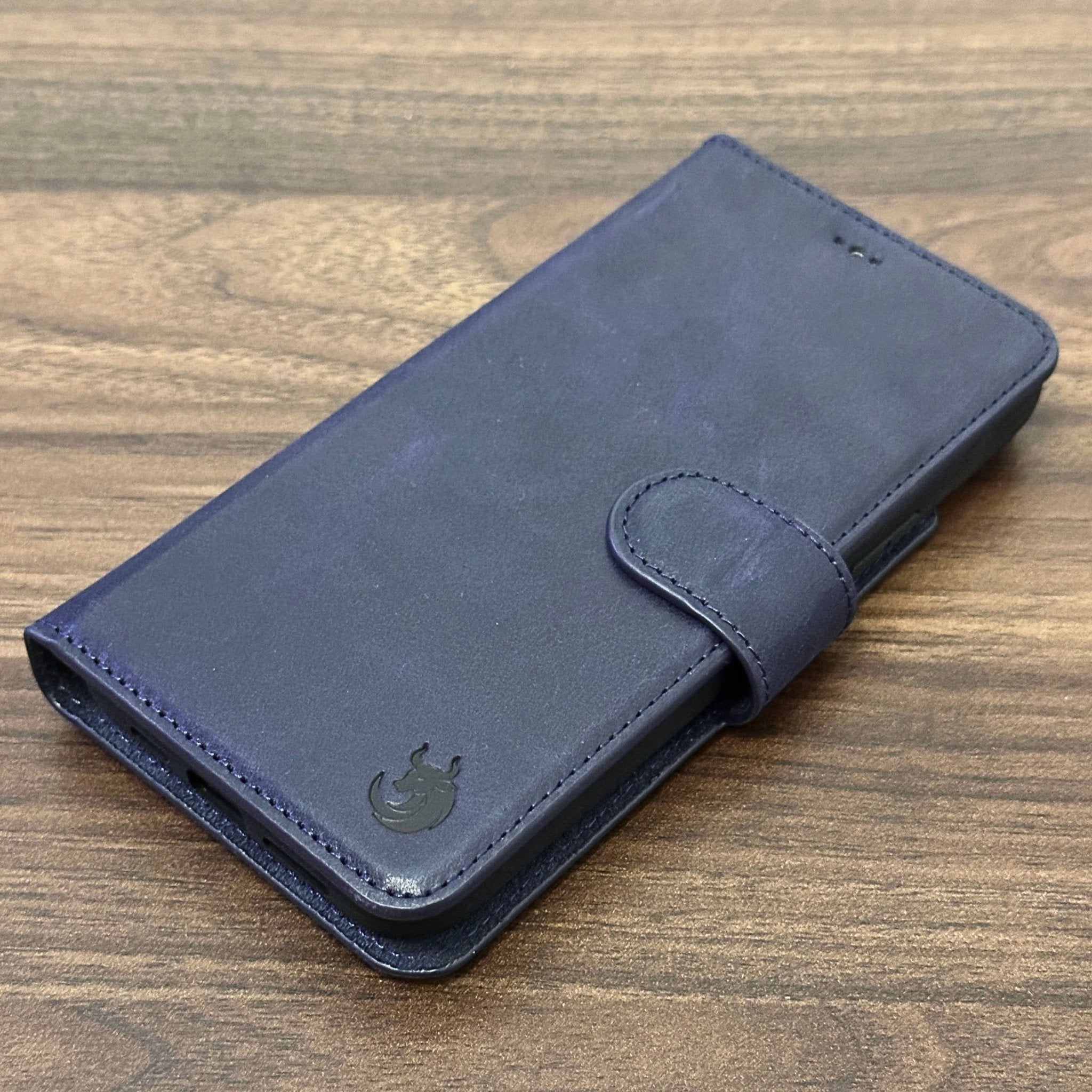 Vegas iPhone 15 Pro Max Wallet Case | MagSafe-Dark Blue---TORONATA