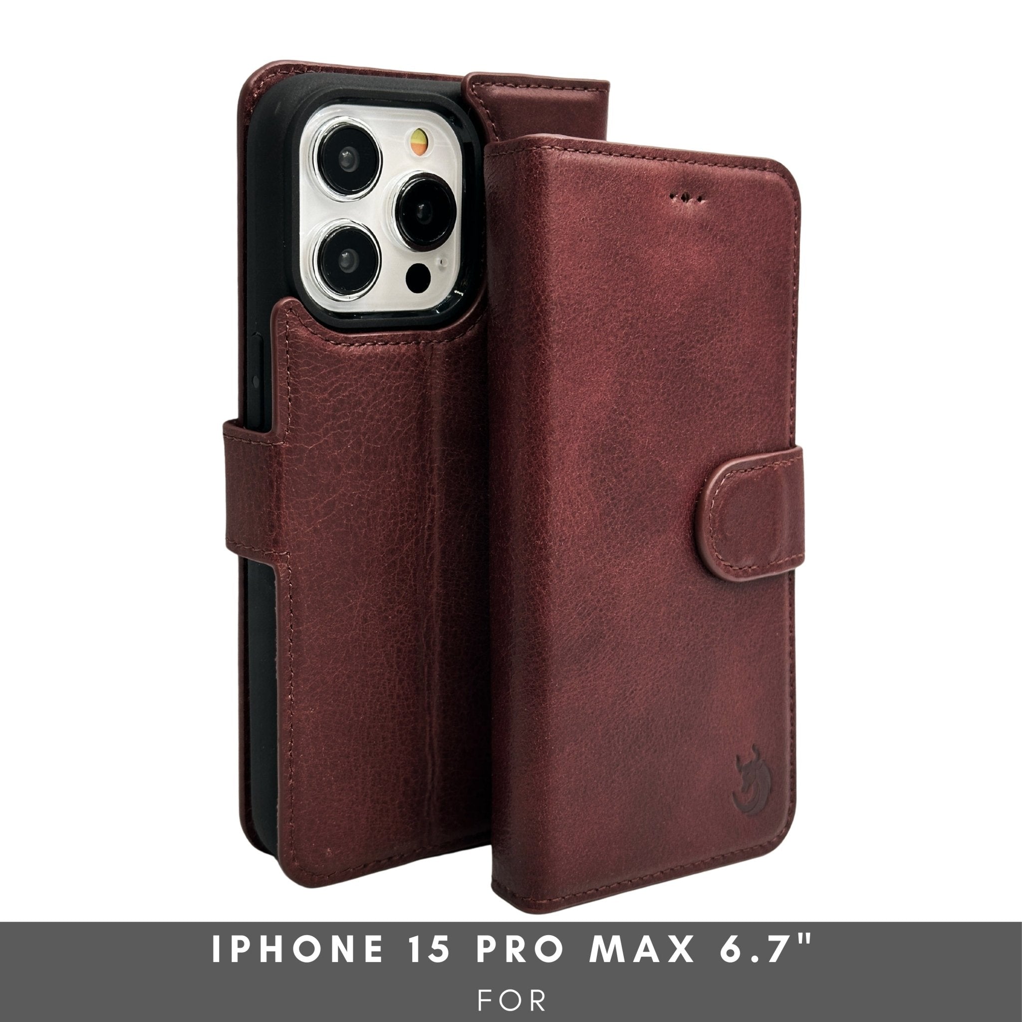 Vegas iPhone 15 Pro Max Wallet Case | MagSafe-Purple---TORONATA