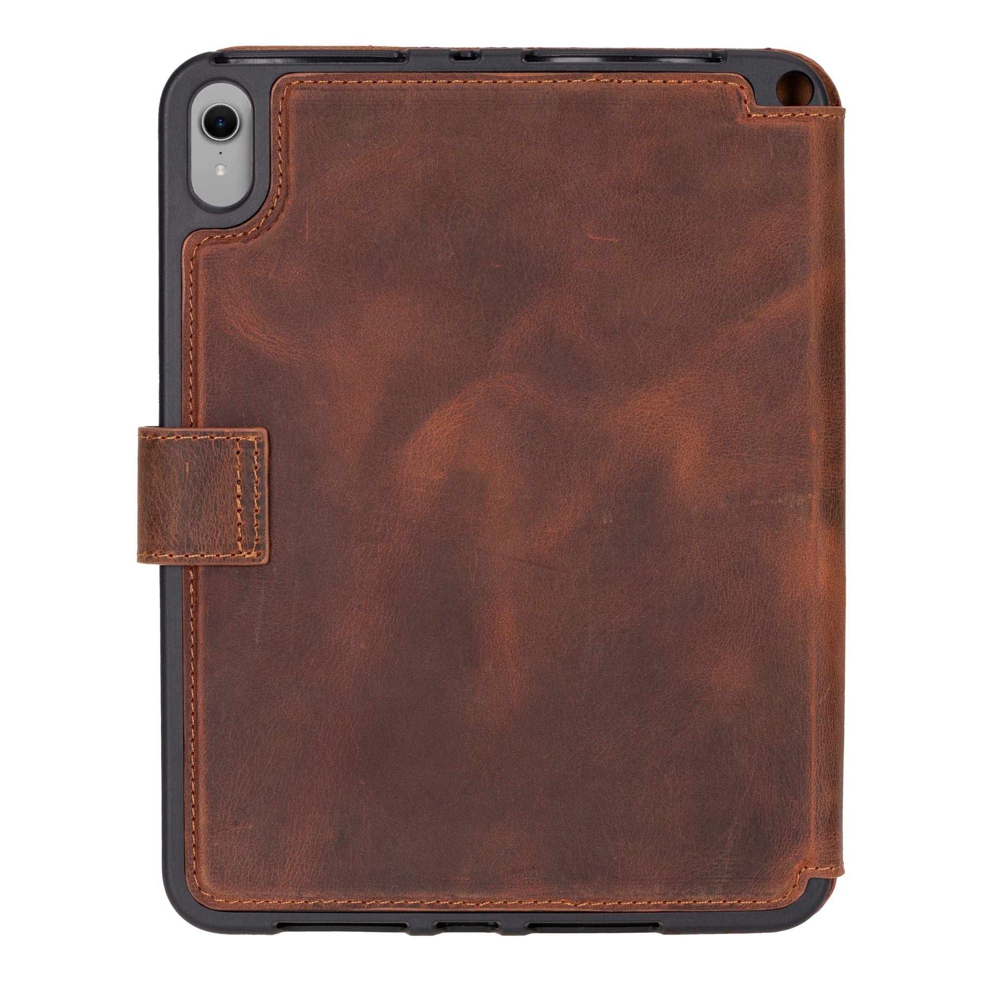 Worland Leather Case for iPad Mini 8.3 - inch (A17 Pro) - Dark Brown - A17 Pro (2024) - TORONATA