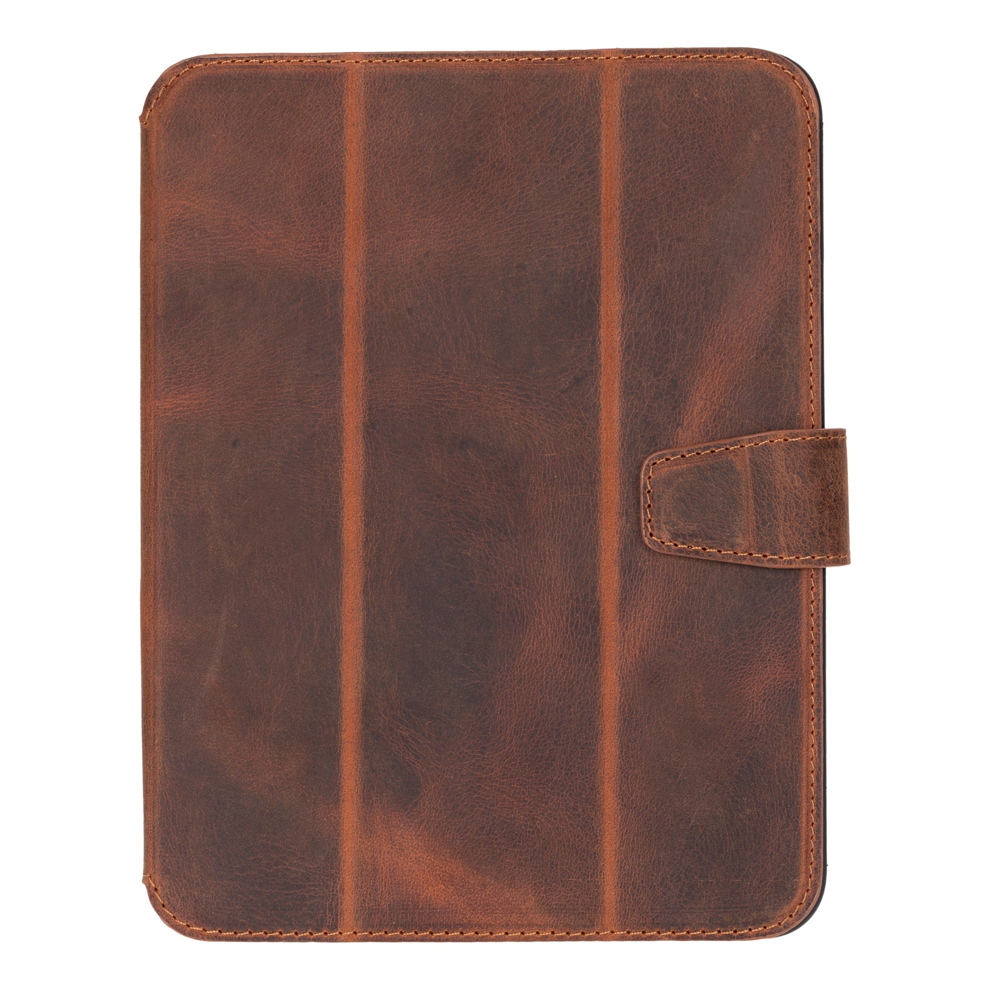 Worland Leather Case for iPad Mini 8.3 - inch (A17 Pro) - Dark Brown - A17 Pro (2024) - TORONATA