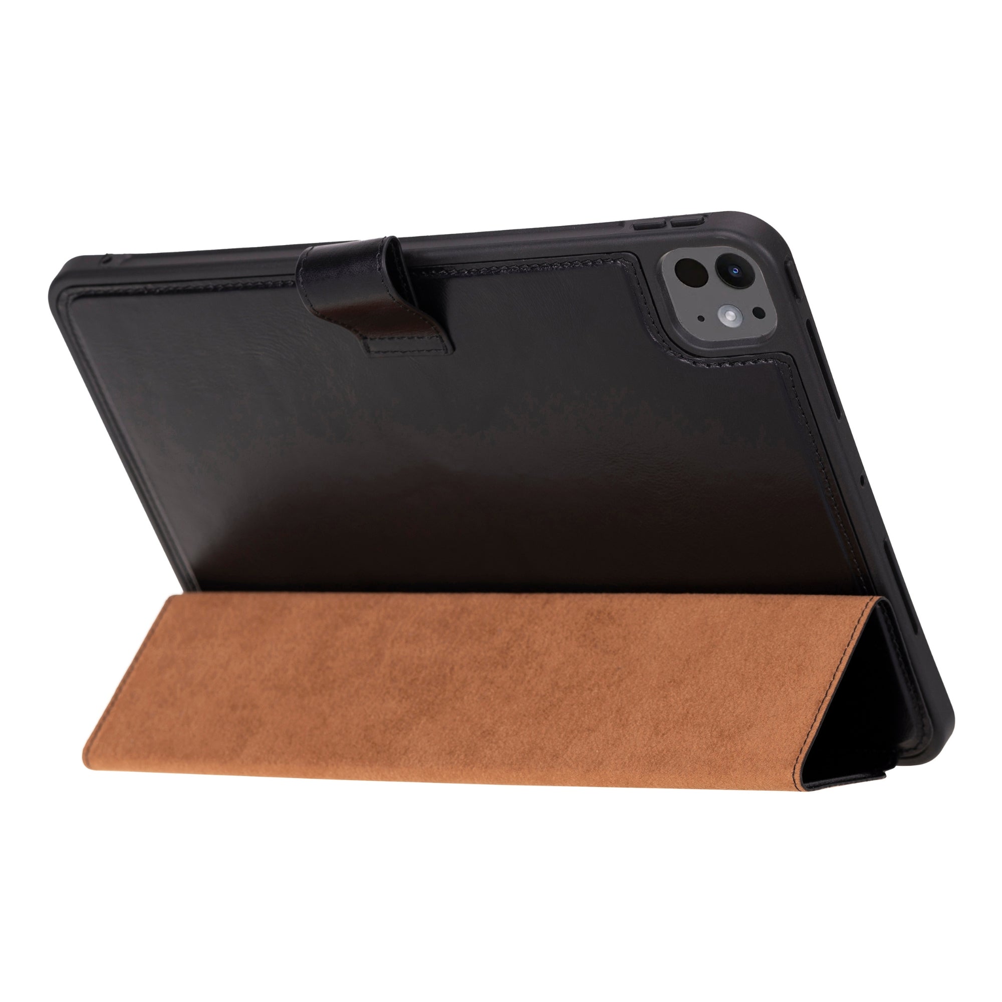 Worland Leather Case for iPad Pro 11 - inch (M4) - Black - M4 (2024) - TORONATA