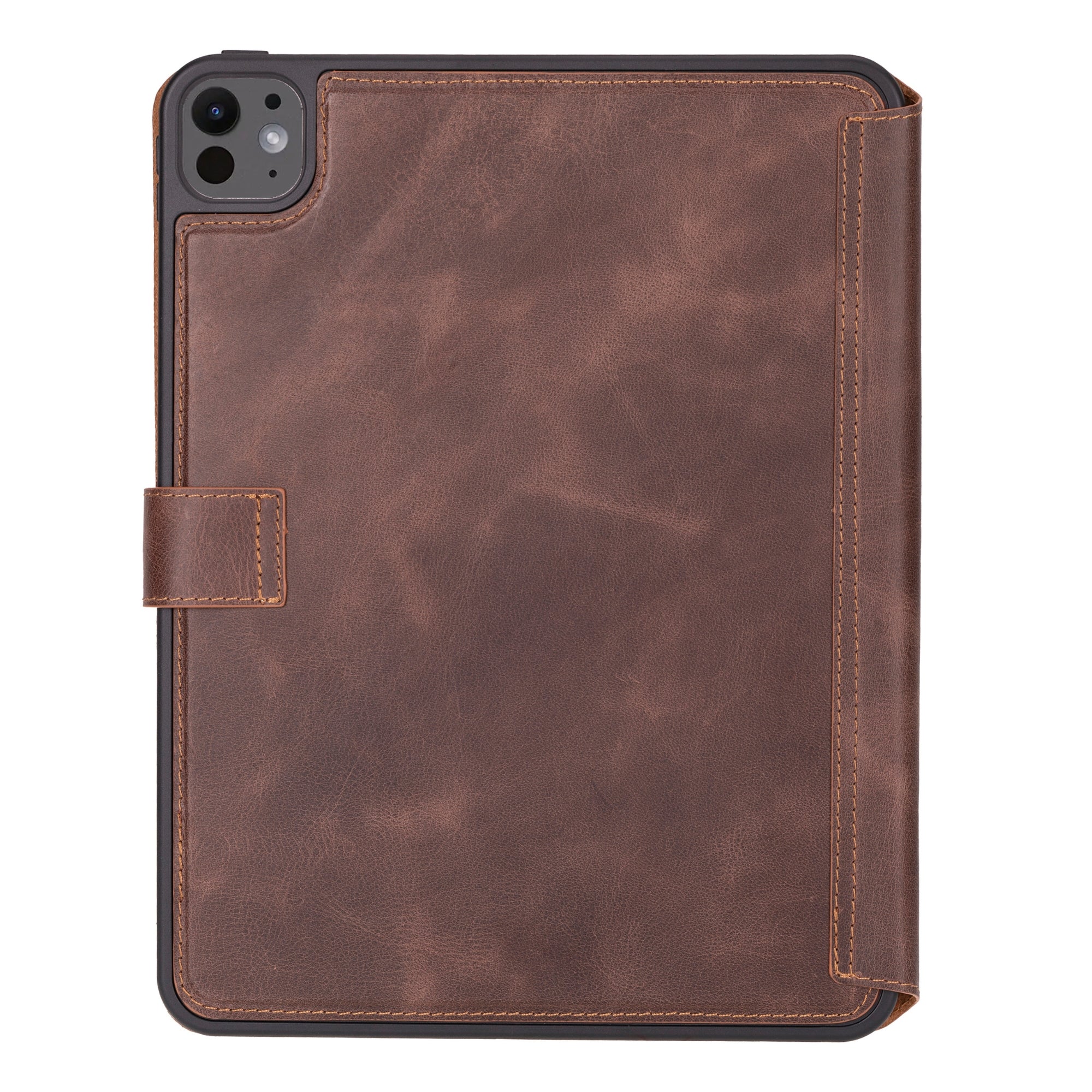 Worland Leather Case for iPad Pro 11 - inch (M4) - Dark Brown - M4 (2024) - TORONATA