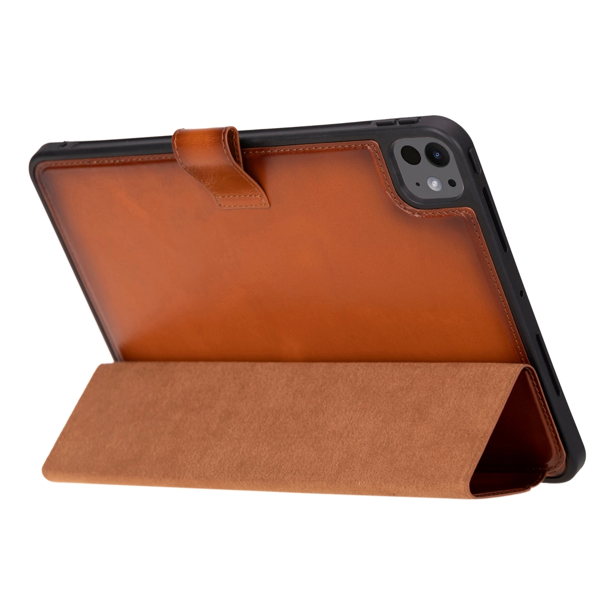 Worland Leather Case for iPad Pro 11 - inch (M4) - Tan - M4 (2024) - TORONATA