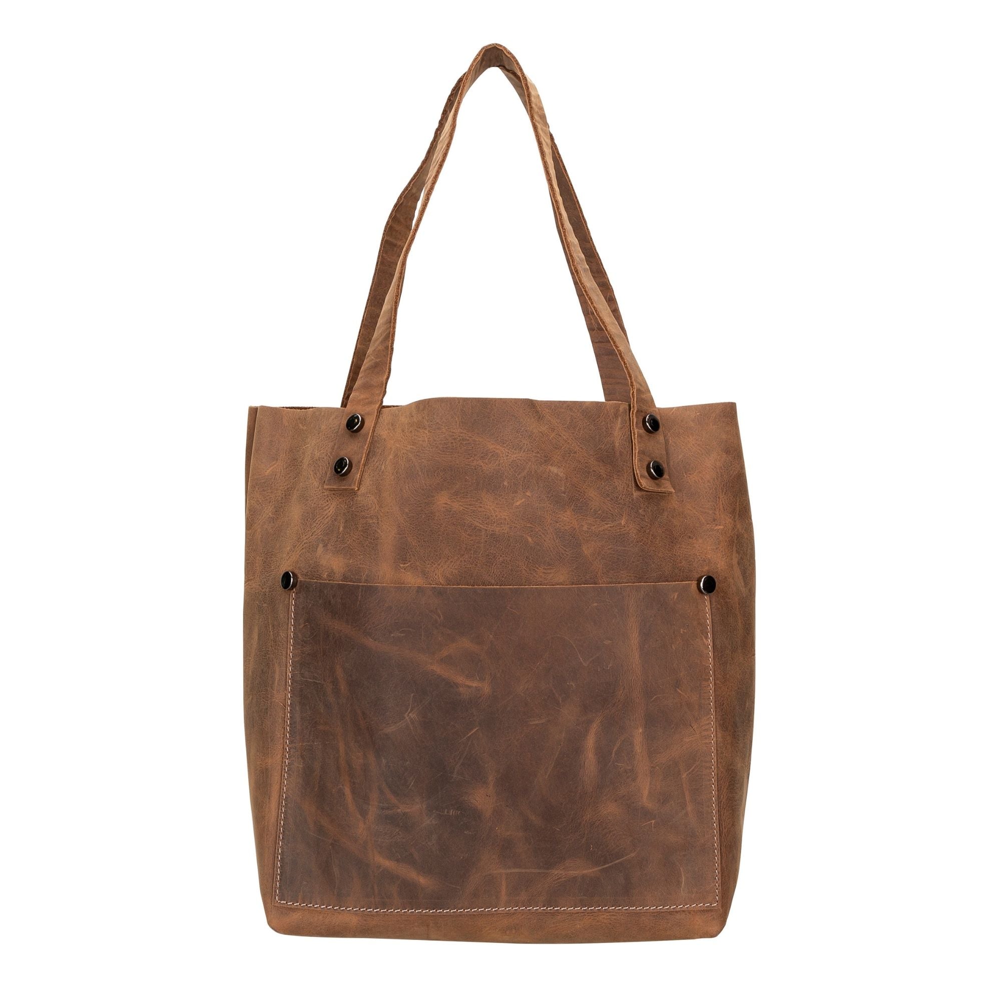 Tote Bags Purses Alpine Leather Tote Bag by TORONATA