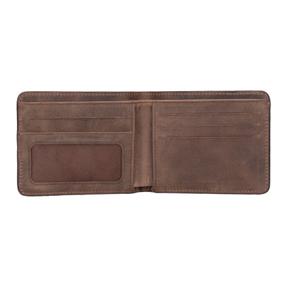 Arvada Handmade Bifold Leather Men Wallet - TORONATA - 