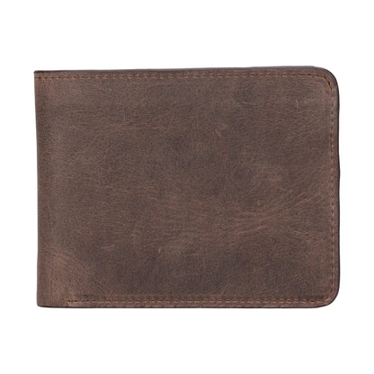 Arvada Handmade Bifold Leather Men Wallet - TORONATA - 