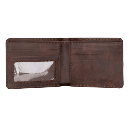 Arvada Handmade Bifold Leather Men Wallet - TORONATA - 