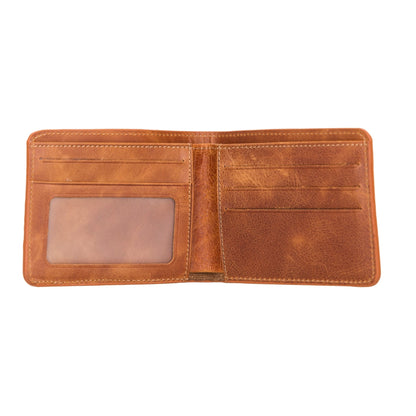 Arvada Handmade Bifold Leather Men Wallet - TORONATA - 