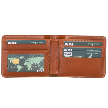 Arvada Handmade Bifold Leather Men Wallet - TORONATA - 