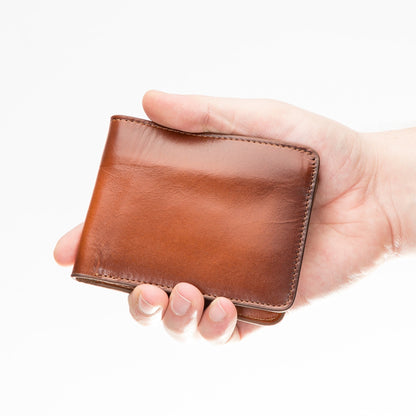 Arvada Handmade Bifold Leather Men Wallet - TORONATA - 