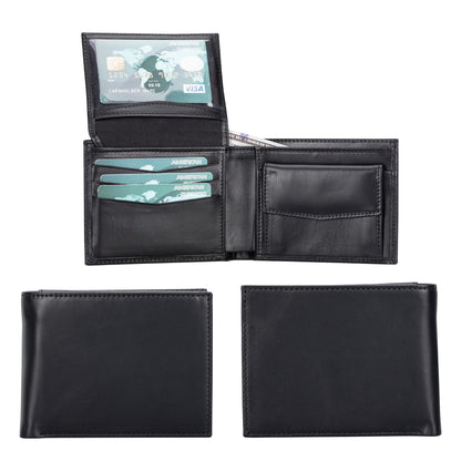 aspen premium full-grain leather wallet for men - toronata - 