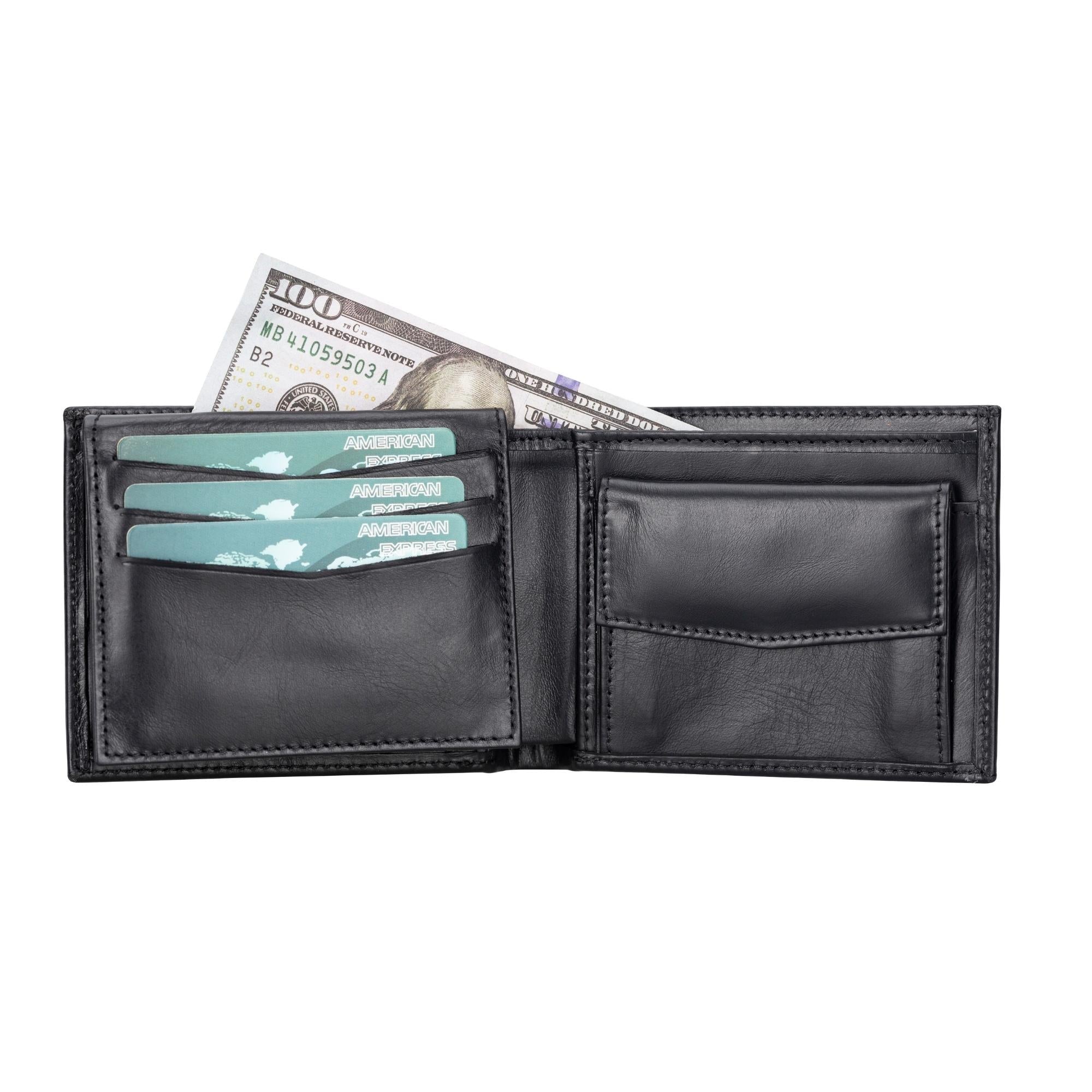 Aspen Premium Full-Grain Leather Wallet for Men