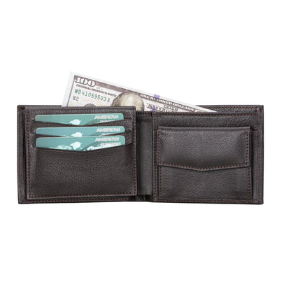 aspen premium full-grain leather wallet for men - toronata - 