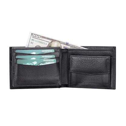 aspen premium full-grain leather wallet for men - toronata - 