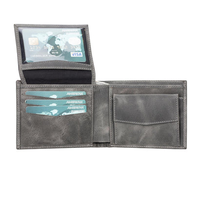 aspen premium full-grain leather wallet for men - toronata - 