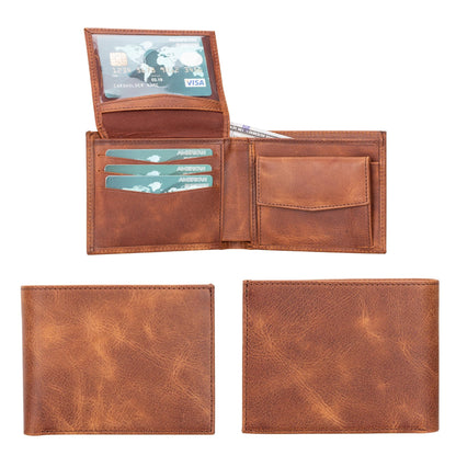 aspen premium full-grain leather wallet for men - toronata - 