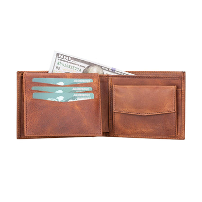 aspen premium full-grain leather wallet for men - toronata - 