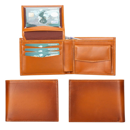 aspen premium full-grain leather wallet for men - toronata - 