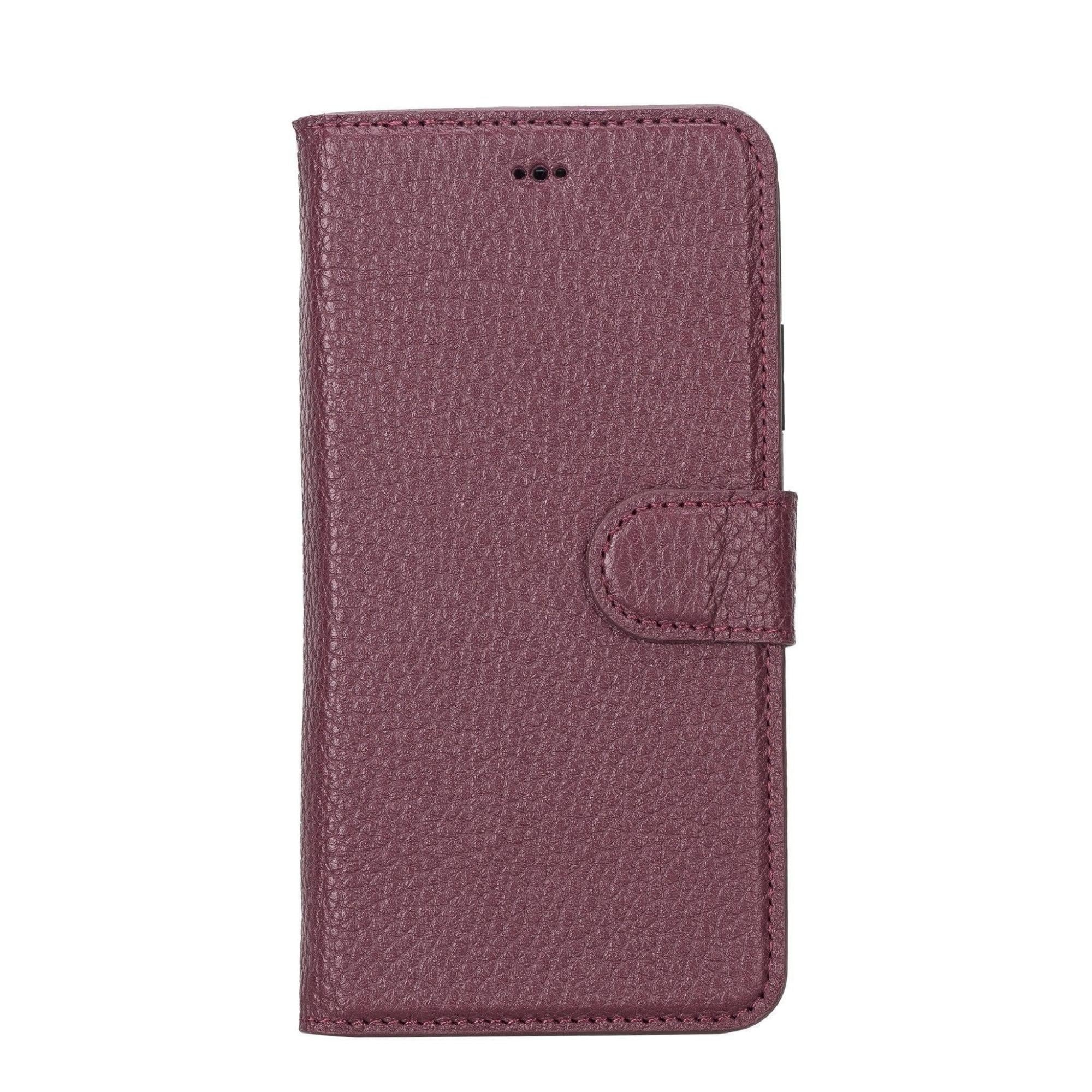 Casper iPhone XR Leather Wallet Case-iPhone XR-Floater Bordeaux--TORONATA