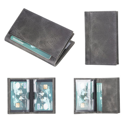 denver luxury full-grain leather cardholder for men - toronata - 