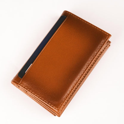 denver luxury full-grain leather cardholder for men - toronata - 