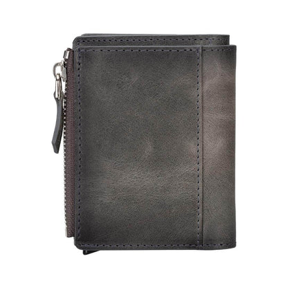 glenrock genuine cowhide leather pop up card holder wallet - toronata - 