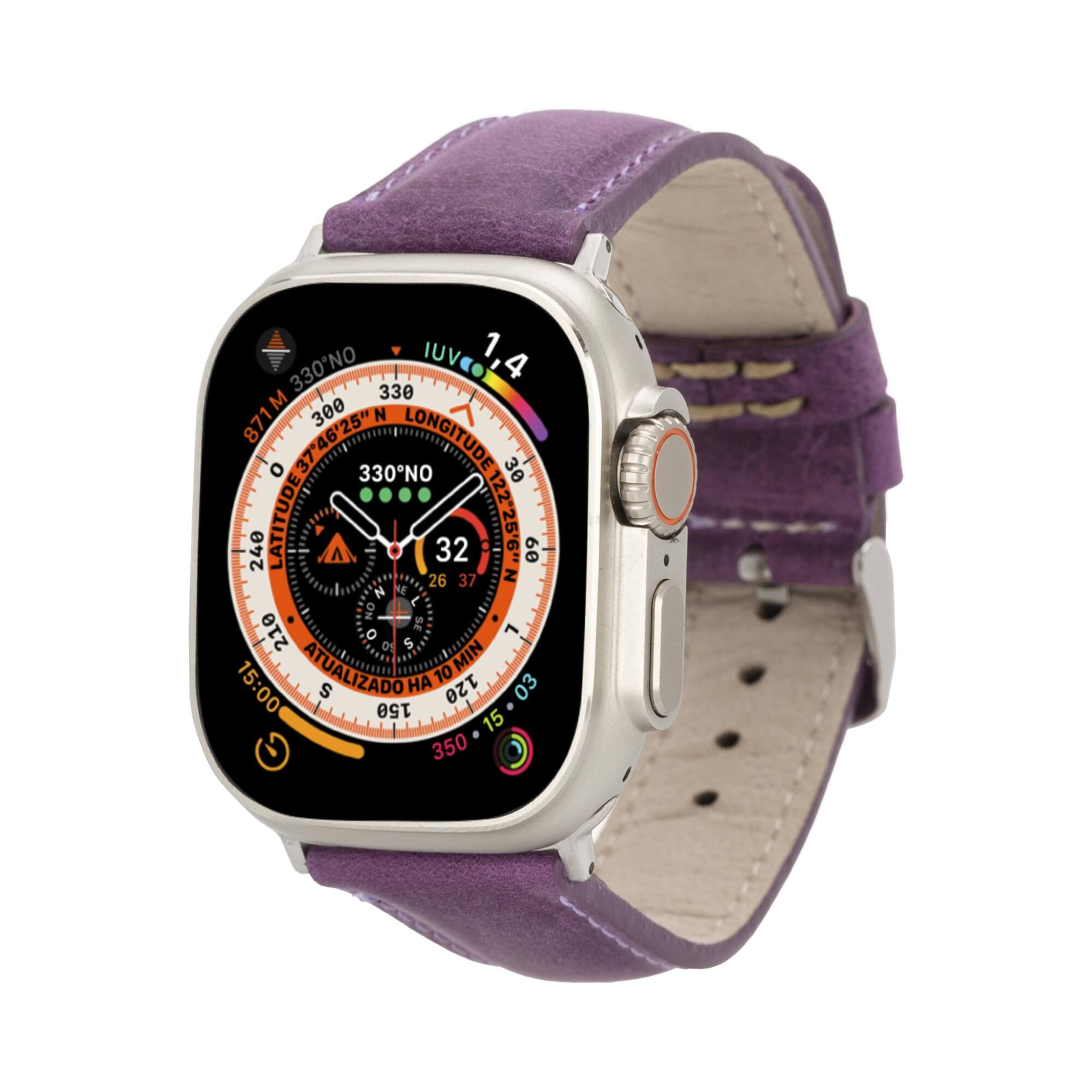 Jackson Leather Bands for Apple Watch 9, Ultra 2 and SE