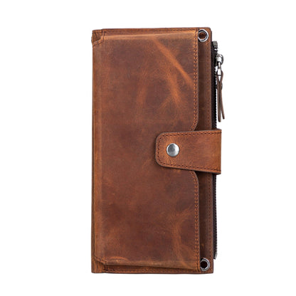 kaycee leather women's cell phone wallet with strap - toronata - 